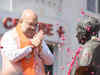 Amit Shah holds colourful roadshow in Bengal's Kharagpur