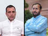 Comparing India’s democracy with Gaddafi, Saddam is insult to 80 cr voters: Javadekar on Rahul’s remarks