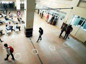 Regional Transport Office (RTO), Pune, has slashed the number of benches in the lobby to control crowd and ensure distancing norms are maintained