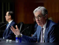 FILE PHOTO: FILE PHOTO: Federal Reserve Chair Jerome Powell testifies before the Senate Banking Committee in Washington