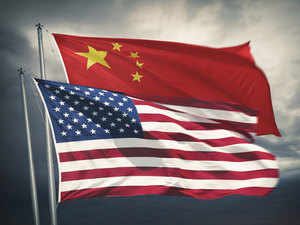 US-China flag