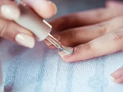 Paint Nails Before Colour