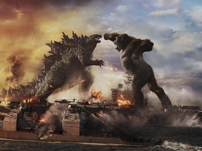 Godzilla's atomic breath and Kong's chest-thumping were crafted for maximum sensory impact, but viewers can also see it on the small screen.
