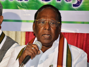 BJP will ditch AINRC after polls, says Narayanasamy