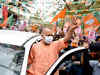 West Bengal polls: Yogi Adityanath holds roadshow in Howrah's Uluberia