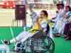 Mamata Banerjee seen shaking injured leg in video sparks war of words between TMC and BJP