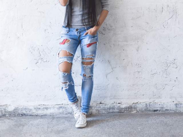 Rebels are Here - It's All In The Jeans: A Look At The Rips And Cuts ...