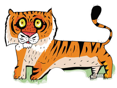 Tigers' teeth - Save the stripes: Know how tigers help maintain the  ecological balance in an area | The Economic Times