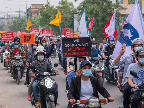 Protest goes on