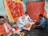 WB Polls 2021: Amit Shah dines at rickshaw puller’s residence in Domjur