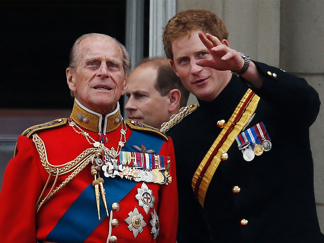 Prince Harry arrives in Britain for Prince Philip's ...