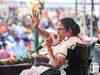 Mamata Banerjee stages dharna in Kolkata to protest EC's move to ban her campaign for 24 hours