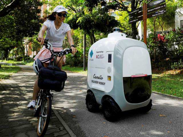 ​Robots on call for home deliveries