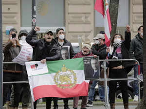 iran austria nuclear protest ap