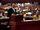 Gilani addresses Parliament