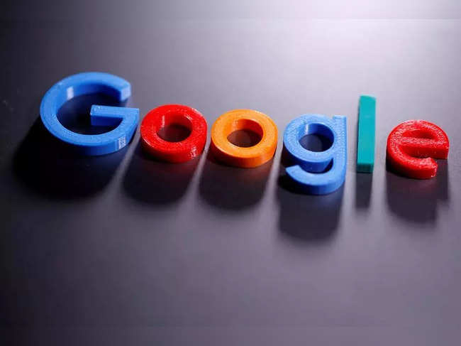FILE PHOTO: A 3D printed Google logo is seen in this illustration taken