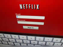 FILE PHOTO: The Netflix sign-on is shown on an iPad in Encinitas