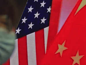 US china flag