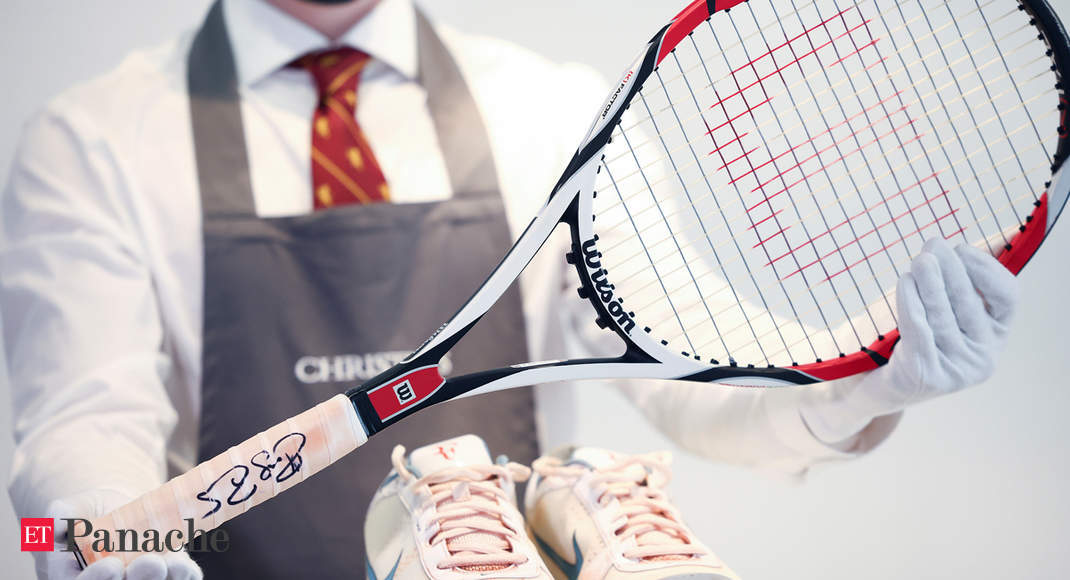 tie Engrave Medicine Roger Federer's Grand Slam kit up for auction, expected to fetch over $2 mn  - The Economic Times