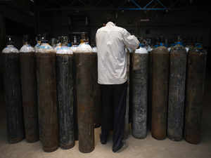 oxygen cylinders