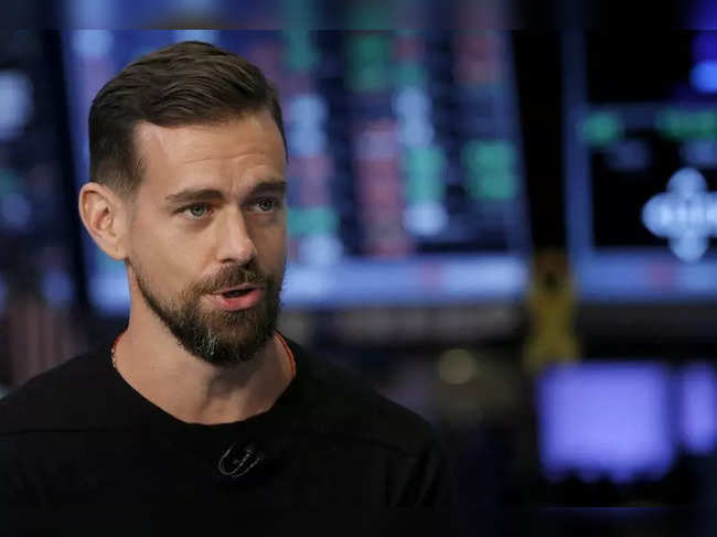 FILE PHOTO: Jack Dorsey, CEO of Square and CEO of Twitter, speaks during an interview with CNBC following the IPO for Square Inc., on the floor of the New York Stock Exchange