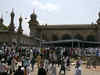Hyderabad: Huge crowd seen at Charminar area, social distancing norms flouted despite rising COVID cases