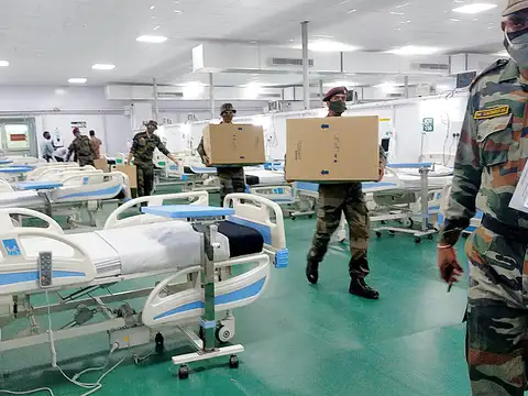 750-bed COVID hospital