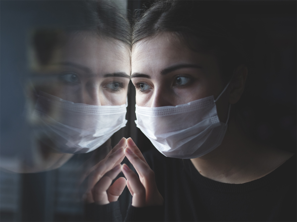 The pandemic takes a toll on mental health as people grapple with  heightened stress, grief and terror - The Economic Times