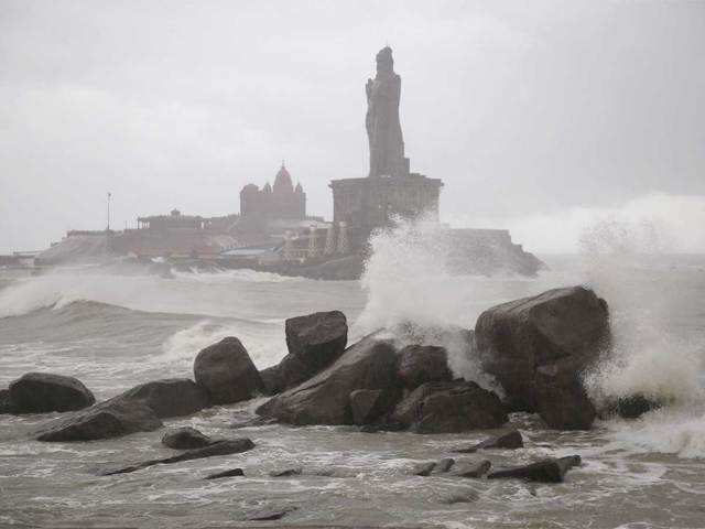 Turbulence in Kanyakumari