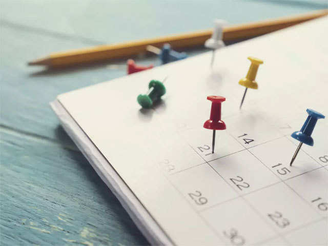 ​Organize, make a schedule