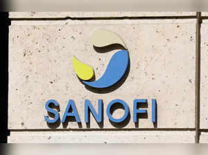 FILE PHOTO: Sanofi logo is seen in Paris