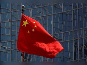 The Chinese national flag is seen in Beijing, China