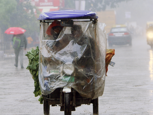 Delhi rain