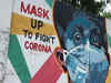 Agartala Municipal Corporation uses graffiti to spread COVID awareness