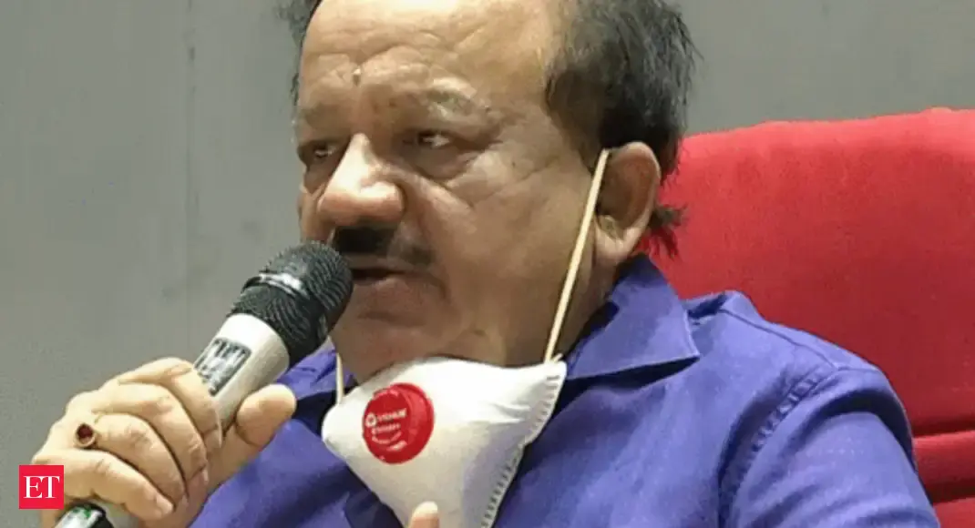 Vaccines to all adults by end of year; need to focus on peri-urban, rural areas: Harsh Vardhan - Vimarsana News