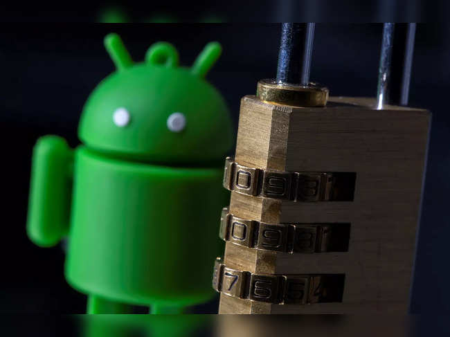 A 3D printed Android logo