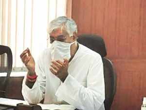 Singh Deo during a video conference with Centre