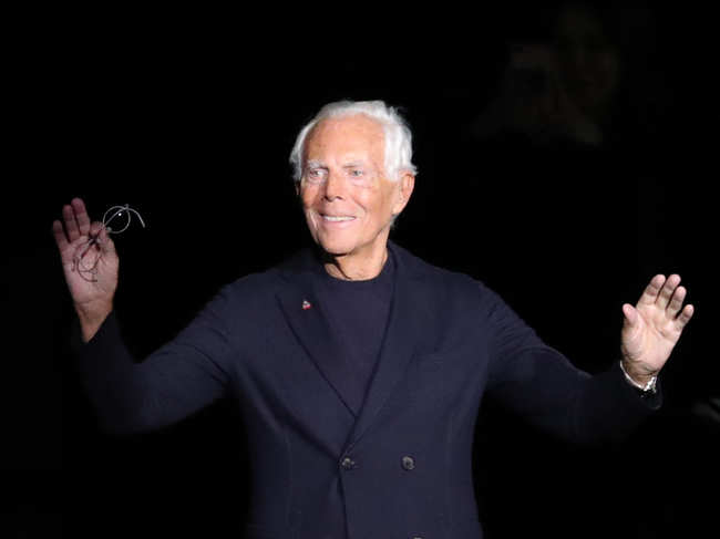 Armani is the first big Italian brand to announce the resumption of live audiences.