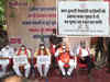 Toolkit row: Former Chhattisgarh CM Raman Singh holds protest in Raipur