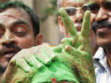 Mamata Banerjee's suppoters celebrate