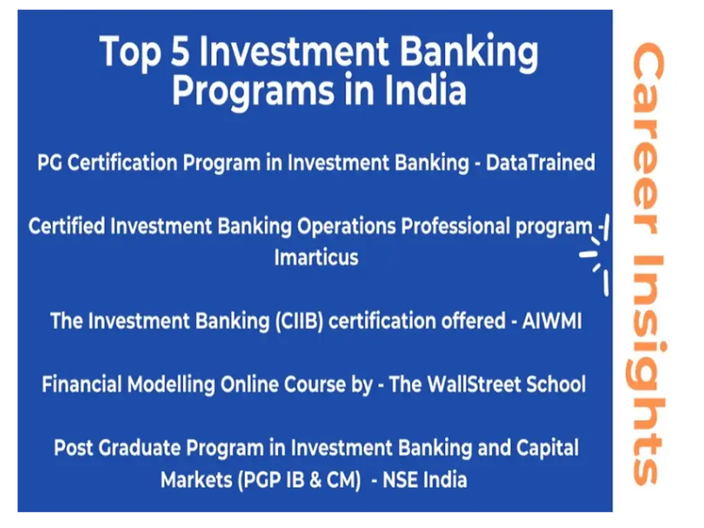 Top 5 institutes/Courses for investment banking in India - The Economic ...