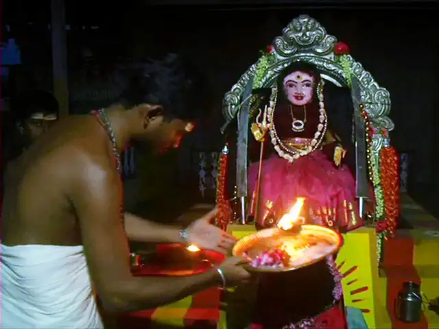 Priests in India pray for mercy from coronavirus 'Goddess' - Corona Devi | The Economic Times