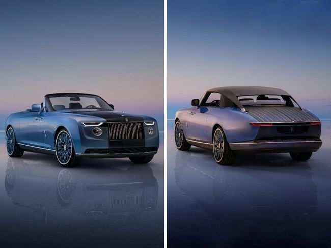 ​Rolls-Royce Motor Cars, owned by German car giant BMW, revived the art of coach-building in 2017 with the Boat Tail's precursor 'Sweptail'.