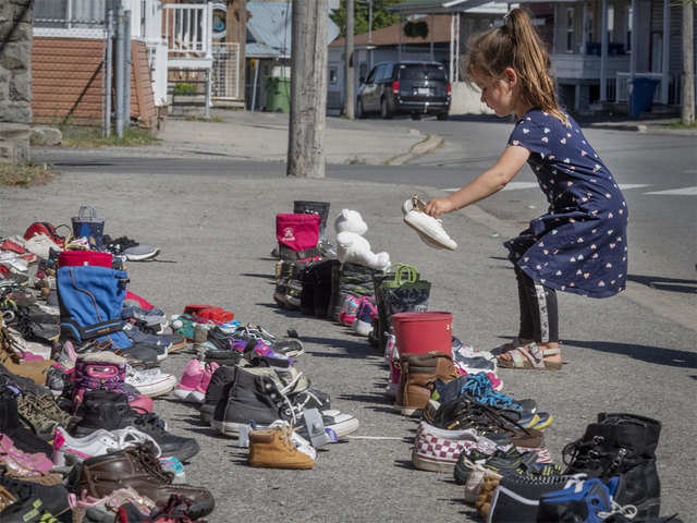 The Remains Of 215 Children At An Indigenous School Shines A Light On Canada S Colonial Past More Than 0 Bodies Found The Economic Times