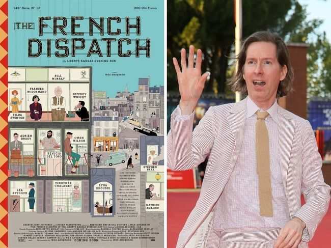 ​Wes Anderson's 'The French Dispatch'​ was initially planned to screen at Cannes last year before the festival was cancelled because of Covid-19​.