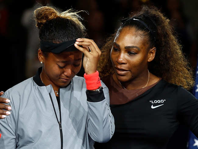 When the glare becomes too intense, Serena Williams said, it's important to reach out for support.