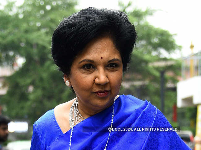 Indra Nooyi worked at PepsiCo for 24 years, 12 of them as CEO, before stepping down in 2018.​