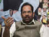 Mukhtar Abbas Naqvi slams opposition over criticism of Covid vaccination drive