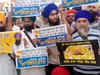 Pro-Khalistan placards allegedly seen on the 37th anniversary of 'Operation Bluestar'