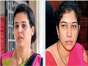 Head to head: Rohini Sindhuri (left) vs. Shilpa Nag